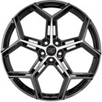Felgi aluminiowe MSW MSW 53 Gloss Black Full Polished