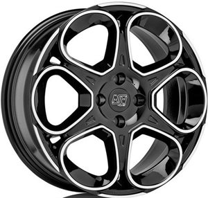 Felgi aluminiowe MSW MSW 83 Gloss Black Full Polished