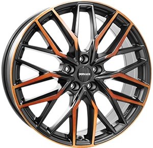 Felgi aluminiowe Monaco Wheels Monaco Wheels GPX Racing Black Copper