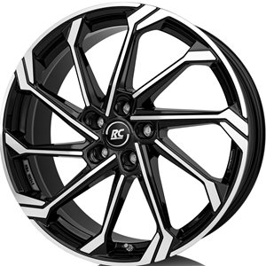 Felgi aluminiowe RC Design RC Design RC36 Schwarz Glanz Voll-Poliert [SGVP]