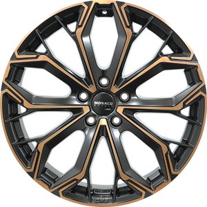 Felgi aluminiowe Monaco Wheels Monaco Wheels GPC17 Black Copper