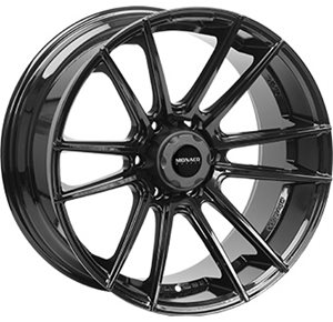 Monaco Wheels Tunnel Gloss Black