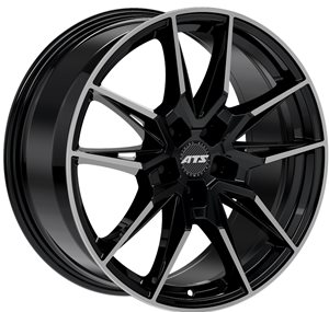 felgi aluminiowe ATS ATS Force Diamond Black Front Polished