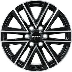 Felgi aluminiowe Monaco Wheels Monaco Wheels VT1 Gloss Black Polished