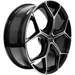 Felgi aluminiowe Monaco Wheels Monaco Wheels GP15-FF Gloss Black Polished