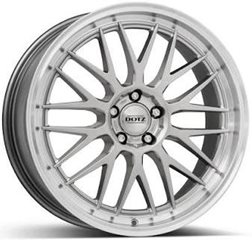 felgi aluminiowe Dotz Dotz Bilbao Blaze Silver Polished Lip