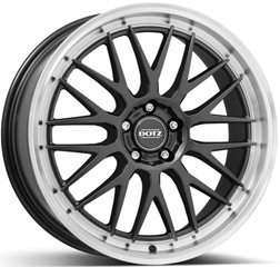 felgi aluminiowe Dotz Dotz Bilbao Dark Gunmetal Polished Lip