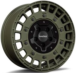 Felgi aluminiowe Super Metal Super Metal Rig Black Green