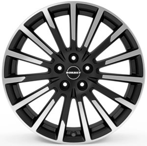 Borbet BX15 Black Polished Matt