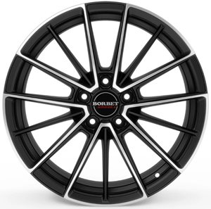 Borbet FB2 Black Polished Matt