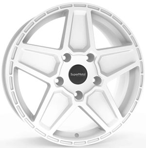 Felgi aluminiowe Super Metal Super Metal Rocket White