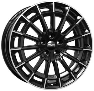 Felgi aluminiowe CMS CMS C38 Part Diamond Black Gloss