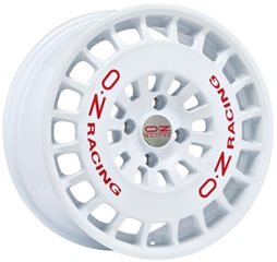 Felgi aluminiowe OZ OZ RR40 Race White+Red Lettering