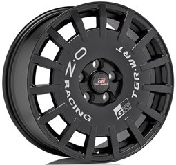 Felgi aluminiowe OZ OZ Rally Racing TGR-WRT Matt Black Silver Lettering