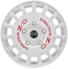 Felgi aluminiowe OZ OZ Rally Racing VAN Race White - Red Lettering