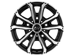 Felgi aluminiowe MSW MSW 48 VAN 5H Gloss Black Full Polished