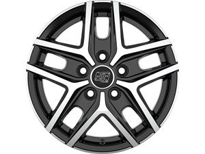 Felgi aluminiowe MSW MSW 40 VAN Gloss Black Full Polished