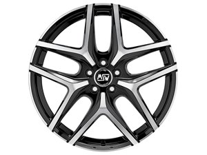 Felgi aluminiowe MSW MSW 40 Gloss Black Full Polished