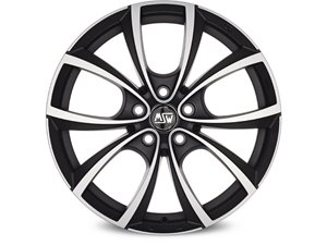 Felgi aluminiowe MSW MSW 27 Matt Dark Titanium Full Polished