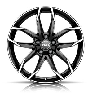 felgi aluminiowe Rial Rial Lucca diamond-black front polished