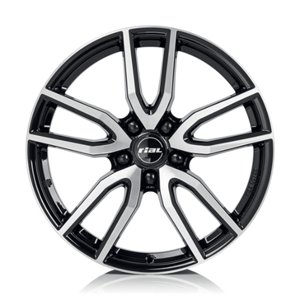 Rial TORINO diamond-black front polished