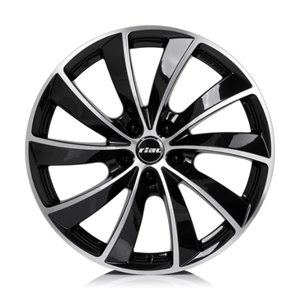 Rial LUGANO diamond-black front polished