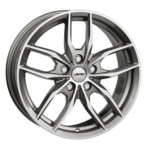 Felgi aluminiowe Autec Autec TYPE BV - BAVARIS TITANIUM SILVER POLISHED
