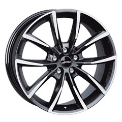Felgi aluminiowe Autec Autec Type AS - Astana Black Polished