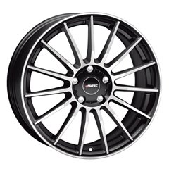 Felgi aluminiowe Autec Autec TYPE L - LAMERA BLACK MATT POLISHED