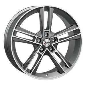 Felgi aluminiowe Autec Autec TYPE R - RIAS TITANIUM SILVER MATT POLISHED