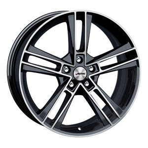 Felgi aluminiowe Autec Autec TYPE R - RIAS BLACK METALLIC POLISHED