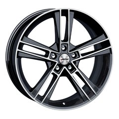 Felgi aluminiowe Autec Autec TYPE R - RIAS BLACK METALLIC POLISHED