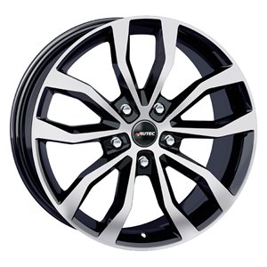 Felgi aluminiowe Autec Autec TYPE U - UTECA BLACK POLISHED