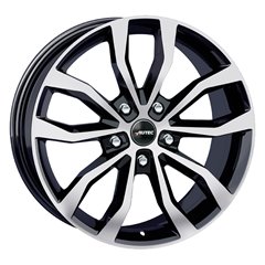 Felgi aluminiowe Autec Autec TYPE U - UTECA BLACK POLISHED