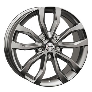Felgi aluminiowe Autec Autec TYPE U - UTECA TITANIUM SILVER