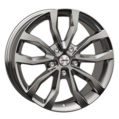 Felgi aluminiowe Autec Autec TYPE U - UTECA TITANIUM SILVER