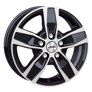 Felgi aluminiowe Autec Autec TYPE Q - QUANTRO BLACK POLISHED (5 HOLE)