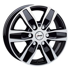 Felgi aluminiowe Autec Autec TYPE Q - QUANTRO BLACK POLISHED (6 HOLE)