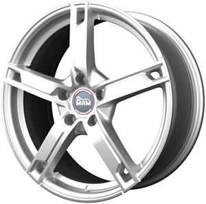 MAM W4 Silver Painted
