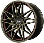 Felgi aluminiowe MAM MAM B2 Bronze Red Inside