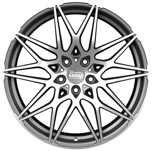 Felgi aluminiowe MAM MAM B2 Palladium Front Polish