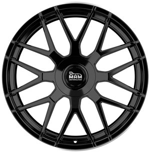 Felgi aluminiowe MAM MAM GT1 Matt Black Lip Polish