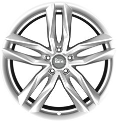 Felgi aluminiowe MAM MAM RS3 Silver Painted
