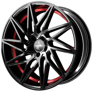 Keskin KT20 Future Black Painted Red Inside