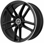 Felgi aluminiowe Keskin Keskin KT21 Elegant Matt Black Lip Polish