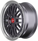 Felgi aluminiowe Keskin Keskin KT22 Retro Titan Grey Lip Polish
