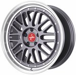 Felgi aluminiowe Keskin Keskin KT22 Retro Titan Grey Lip Polish