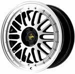 Felgi aluminiowe Keskin Keskin KT22 Retro Black Front Polish