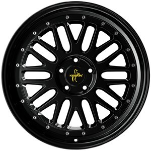 Felgi aluminiowe Keskin Keskin KT22 Retro Matt Black Painted