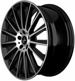 Keskin KT18 Turbo Black Front Polish